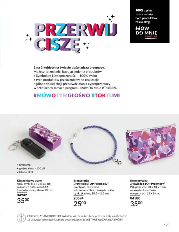 AVON - gazetka promocyjna Katalog listopad 2024 od czwartku 31.10 do soboty 30.11 - strona 193