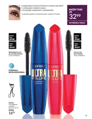 AVON - gazetka promocyjna Katalog listopad 2024 od czwartku 31.10 do soboty 30.11 - strona 61 AVON - gazetka promocyjna Katalog listopad 2024 od czwartku 31.10 do soboty 30.11 - strona 61