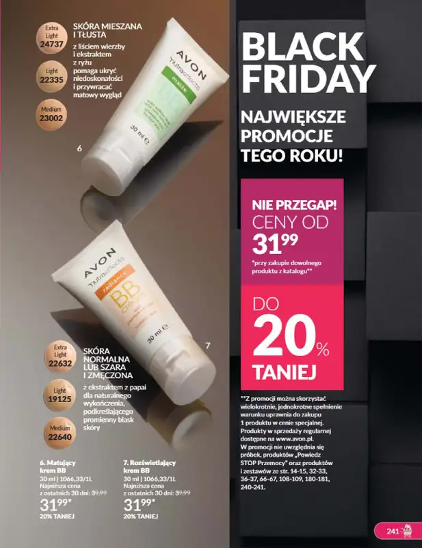 AVON - gazetka promocyjna Katalog listopad 2024 od czwartku 31.10 do soboty 30.11 - strona 241