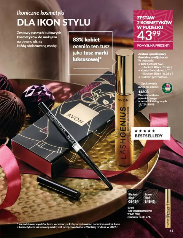 AVON - gazetka promocyjna Katalog listopad 2024 od czwartku 31.10 do soboty 30.11 - strona 41