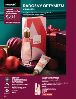 AVON - gazetka promocyjna Katalog listopad 2024 od czwartku 31.10 do soboty 30.11 - strona 112 AVON - gazetka promocyjna Katalog listopad 2024 od czwartku 31.10 do soboty 30.11 - strona 112