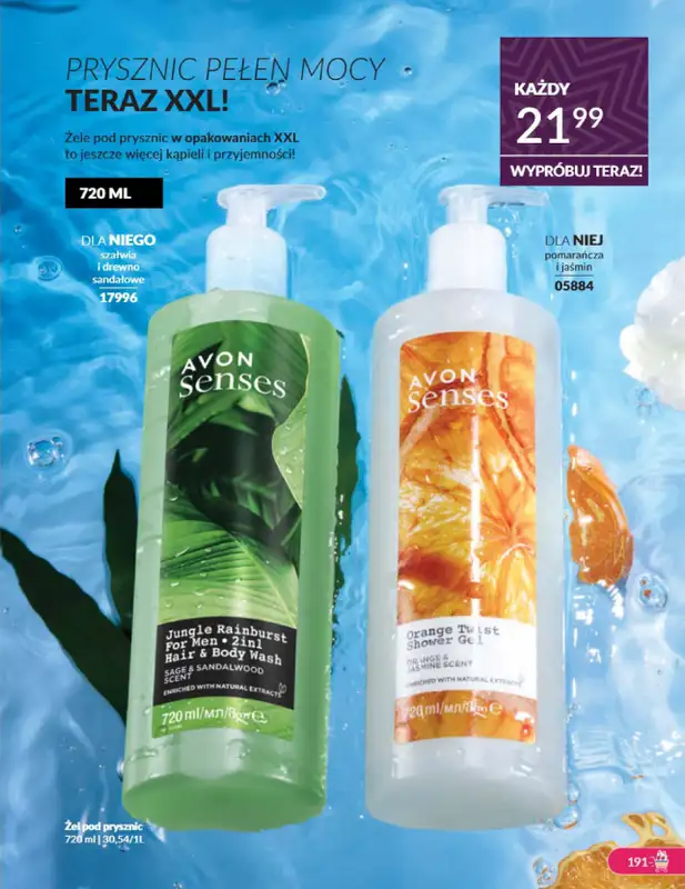 AVON - gazetka promocyjna Katalog listopad 2024 od czwartku 31.10 do soboty 30.11 - strona 191
