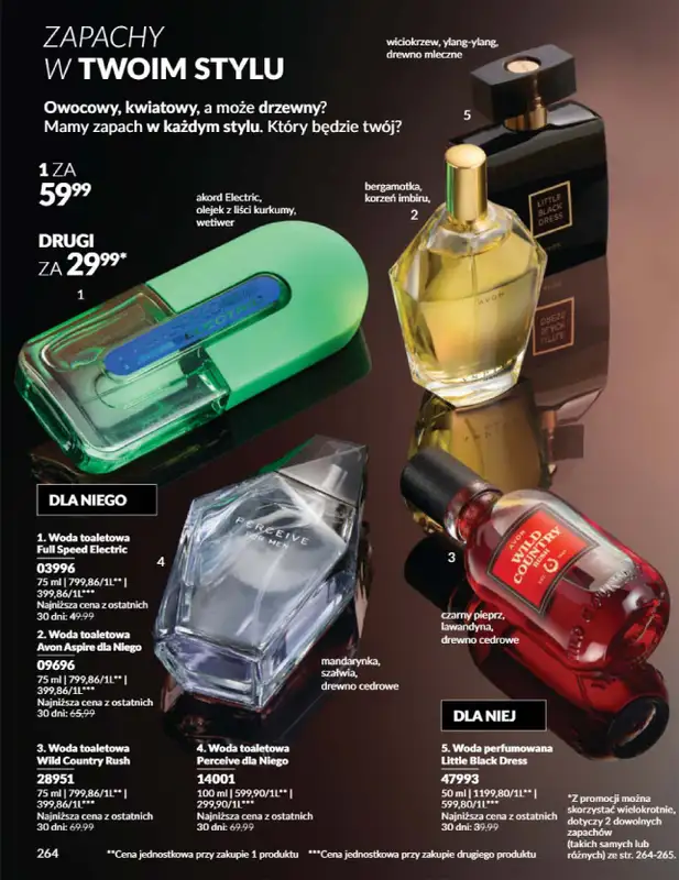 AVON - gazetka promocyjna Katalog listopad 2024 od czwartku 31.10 do soboty 30.11 - strona 264