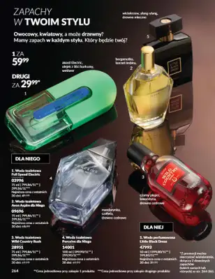 AVON - gazetka promocyjna Katalog listopad 2024 od czwartku 31.10 do soboty 30.11 - strona 264 AVON - gazetka promocyjna Katalog listopad 2024 od czwartku 31.10 do soboty 30.11 - strona 264