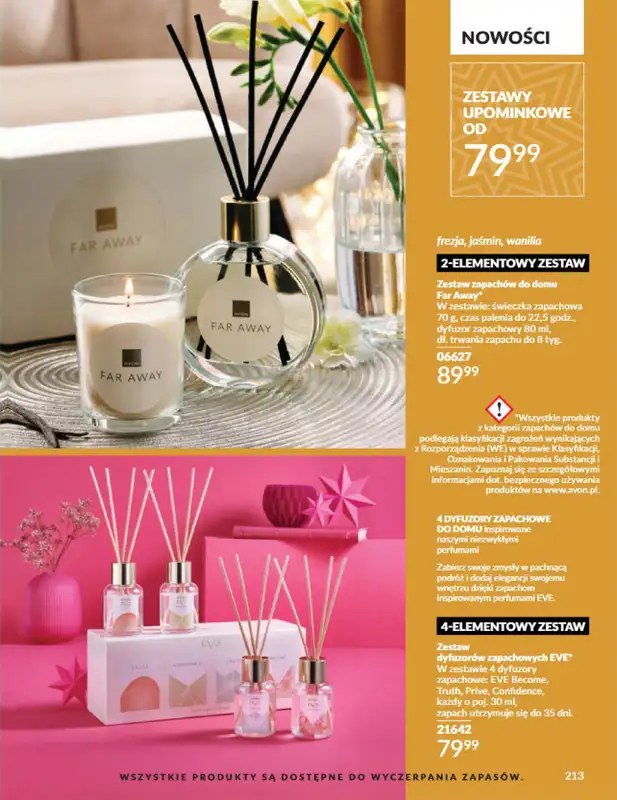 AVON - gazetka promocyjna Katalog listopad 2024 od czwartku 31.10 do soboty 30.11 - strona 213
