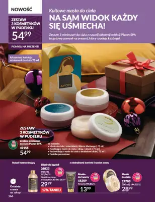 AVON - gazetka promocyjna Katalog listopad 2024 od czwartku 31.10 do soboty 30.11 - strona 166 AVON - gazetka promocyjna Katalog listopad 2024 od czwartku 31.10 do soboty 30.11 - strona 166