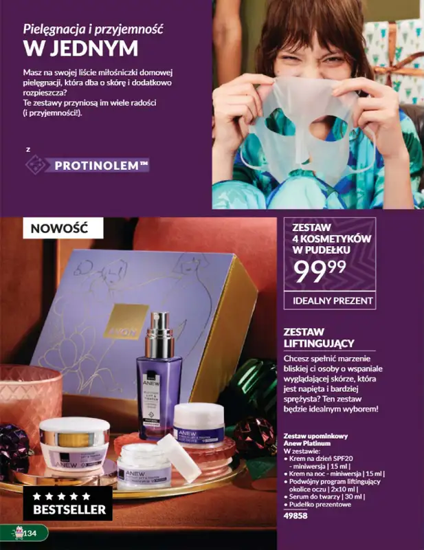 AVON - gazetka promocyjna Katalog listopad 2024 od czwartku 31.10 do soboty 30.11 - strona 134