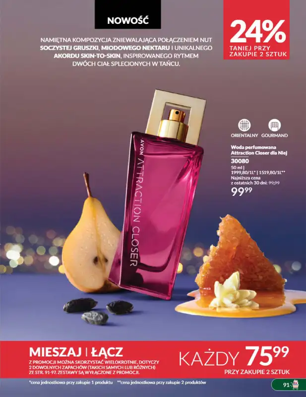 AVON - gazetka promocyjna Katalog listopad 2024 od czwartku 31.10 do soboty 30.11 - strona 91