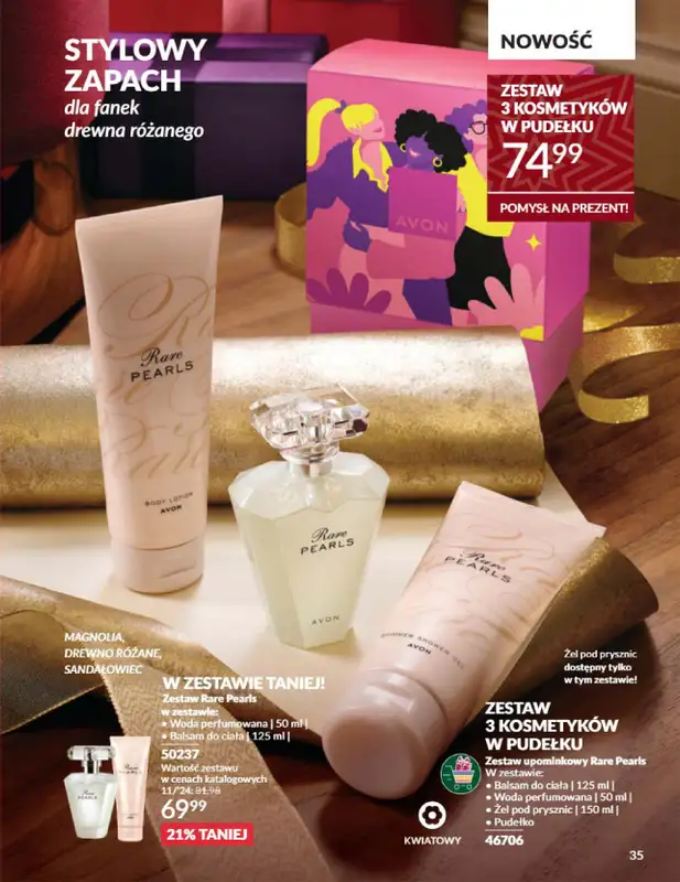 AVON - gazetka promocyjna Katalog listopad 2024 od czwartku 31.10 do soboty 30.11 - strona 35