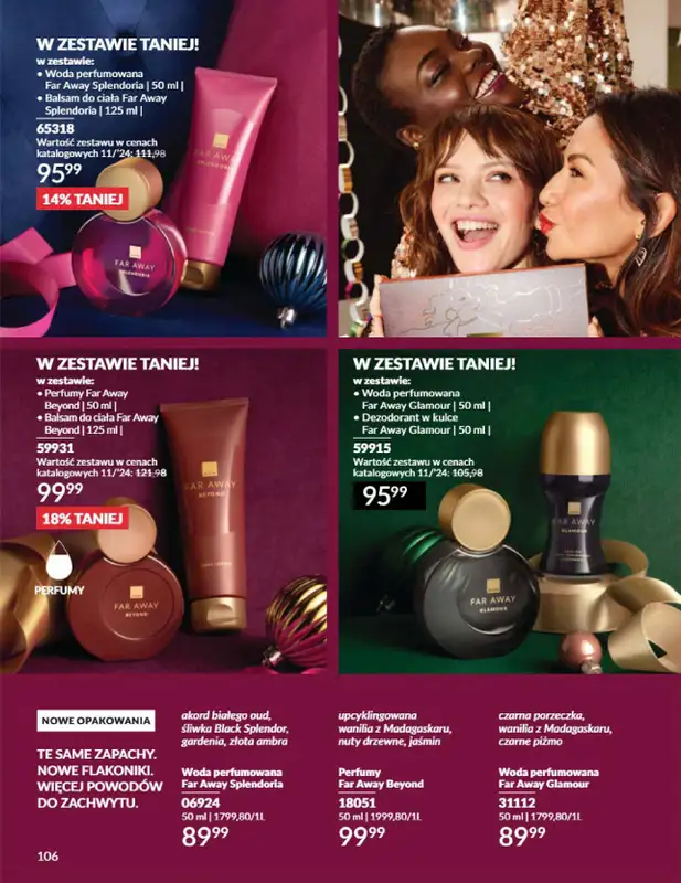 AVON - gazetka promocyjna Katalog listopad 2024 od czwartku 31.10 do soboty 30.11 - strona 106