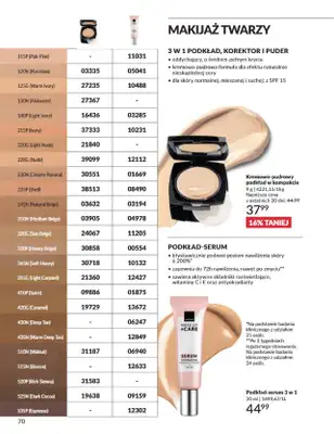 AVON - gazetka promocyjna Katalog listopad 2024 od czwartku 31.10 do soboty 30.11 - strona 70 AVON - gazetka promocyjna Katalog listopad 2024 od czwartku 31.10 do soboty 30.11 - strona 70