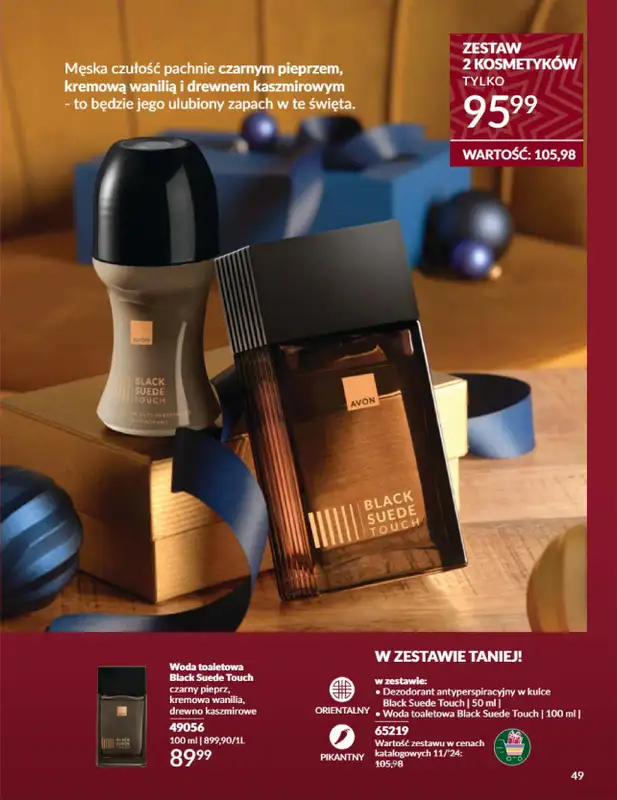 AVON - gazetka promocyjna Katalog listopad 2024 od czwartku 31.10 do soboty 30.11 - strona 49