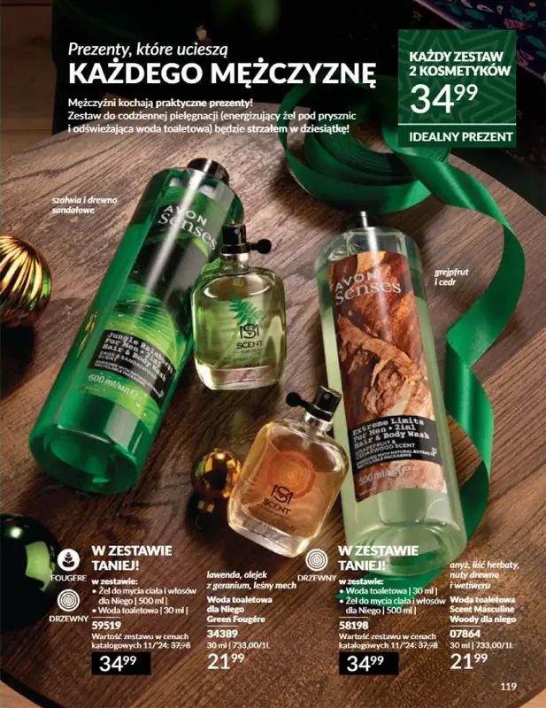 AVON - gazetka promocyjna Katalog listopad 2024 od czwartku 31.10 do soboty 30.11 - strona 119