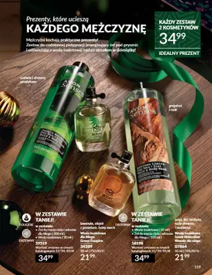 AVON - gazetka promocyjna Katalog listopad 2024 od czwartku 31.10 do soboty 30.11 - strona 119 AVON - gazetka promocyjna Katalog listopad 2024 od czwartku 31.10 do soboty 30.11 - strona 119