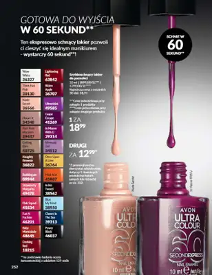 AVON - gazetka promocyjna Katalog listopad 2024 od czwartku 31.10 do soboty 30.11 - strona 252 AVON - gazetka promocyjna Katalog listopad 2024 od czwartku 31.10 do soboty 30.11 - strona 252