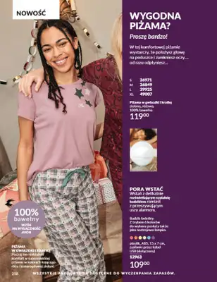 AVON - gazetka promocyjna Katalog listopad 2024 od czwartku 31.10 do soboty 30.11 - strona 218 AVON - gazetka promocyjna Katalog listopad 2024 od czwartku 31.10 do soboty 30.11 - strona 218