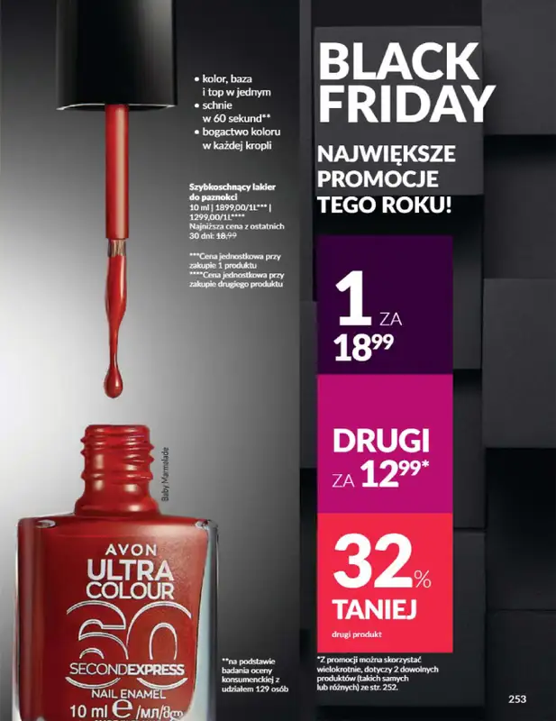 AVON - gazetka promocyjna Katalog listopad 2024 od czwartku 31.10 do soboty 30.11 - strona 253