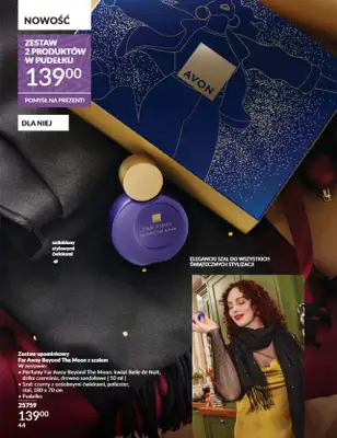 AVON - gazetka promocyjna Katalog listopad 2024 od czwartku 31.10 do soboty 30.11 - strona 44 AVON - gazetka promocyjna Katalog listopad 2024 od czwartku 31.10 do soboty 30.11 - strona 44