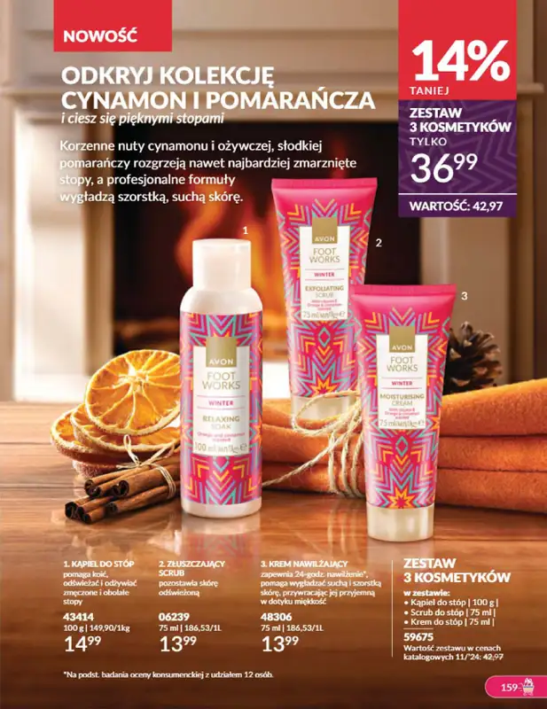 AVON - gazetka promocyjna Katalog listopad 2024 od czwartku 31.10 do soboty 30.11 - strona 159