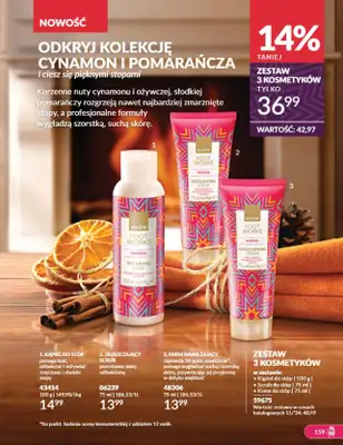 AVON - gazetka promocyjna Katalog listopad 2024 od czwartku 31.10 do soboty 30.11 - strona 159 AVON - gazetka promocyjna Katalog listopad 2024 od czwartku 31.10 do soboty 30.11 - strona 159