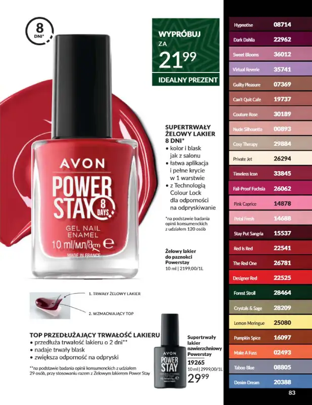 AVON - gazetka promocyjna Katalog listopad 2024 od czwartku 31.10 do soboty 30.11 - strona 83