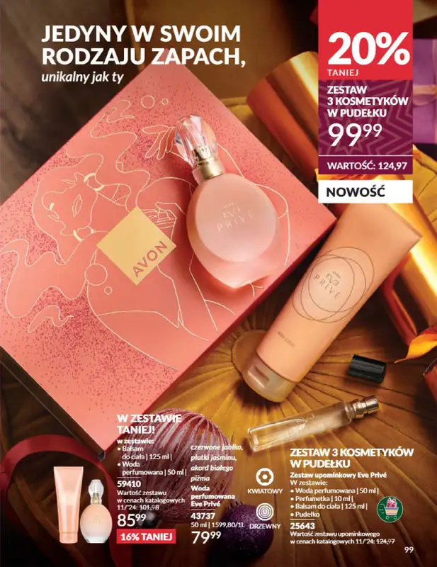 AVON - gazetka promocyjna Katalog listopad 2024 od czwartku 31.10 do soboty 30.11 - strona 99