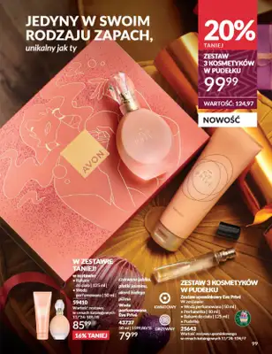 AVON - gazetka promocyjna Katalog listopad 2024 od czwartku 31.10 do soboty 30.11 - strona 99 AVON - gazetka promocyjna Katalog listopad 2024 od czwartku 31.10 do soboty 30.11 - strona 99