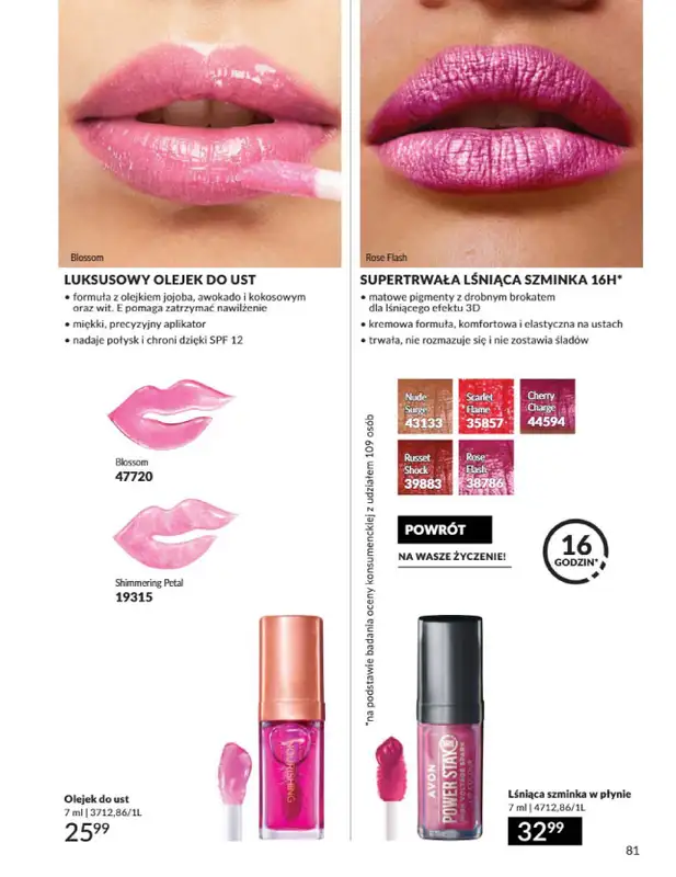 AVON - gazetka promocyjna Katalog listopad 2024 od czwartku 31.10 do soboty 30.11 - strona 81