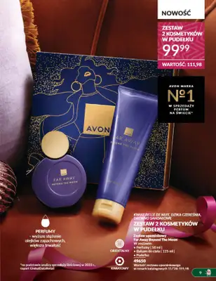 AVON - gazetka promocyjna Katalog listopad 2024 od czwartku 31.10 do soboty 30.11 - strona 9 AVON - gazetka promocyjna Katalog listopad 2024 od czwartku 31.10 do soboty 30.11 - strona 9