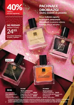 AVON - gazetka promocyjna Katalog listopad 2024 od czwartku 31.10 do soboty 30.11 - strona 2 AVON - gazetka promocyjna Katalog listopad 2024 od czwartku 31.10 do soboty 30.11 - strona 2