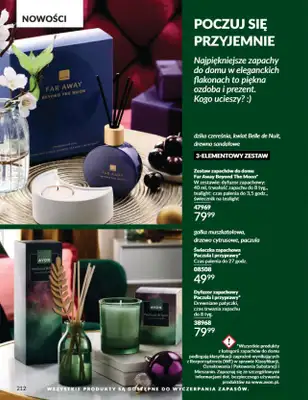 AVON - gazetka promocyjna Katalog listopad 2024 od czwartku 31.10 do soboty 30.11 - strona 212 AVON - gazetka promocyjna Katalog listopad 2024 od czwartku 31.10 do soboty 30.11 - strona 212
