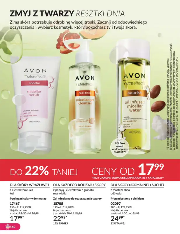 AVON - gazetka promocyjna Katalog listopad 2024 od czwartku 31.10 do soboty 30.11 - strona 142