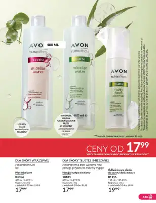 AVON - gazetka promocyjna Katalog listopad 2024 od czwartku 31.10 do soboty 30.11 - strona 143 AVON - gazetka promocyjna Katalog listopad 2024 od czwartku 31.10 do soboty 30.11 - strona 143