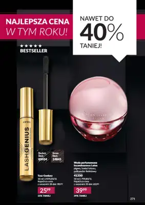 AVON - gazetka promocyjna Katalog listopad 2024 od czwartku 31.10 do soboty 30.11 - strona 271 AVON - gazetka promocyjna Katalog listopad 2024 od czwartku 31.10 do soboty 30.11 - strona 271