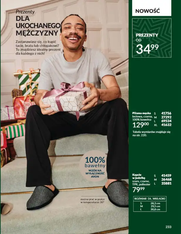 AVON - gazetka promocyjna Katalog listopad 2024 od czwartku 31.10 do soboty 30.11 - strona 233
