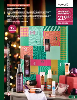 AVON - gazetka promocyjna Katalog listopad 2024 od czwartku 31.10 do soboty 30.11 - strona 19 AVON - gazetka promocyjna Katalog listopad 2024 od czwartku 31.10 do soboty 30.11 - strona 19