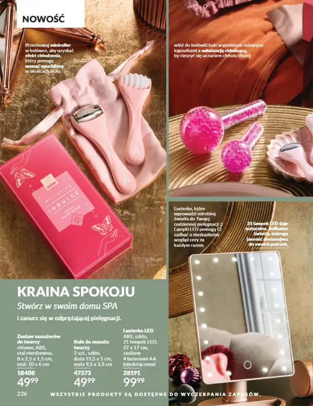 AVON - gazetka promocyjna Katalog listopad 2024 od czwartku 31.10 do soboty 30.11 - strona 226