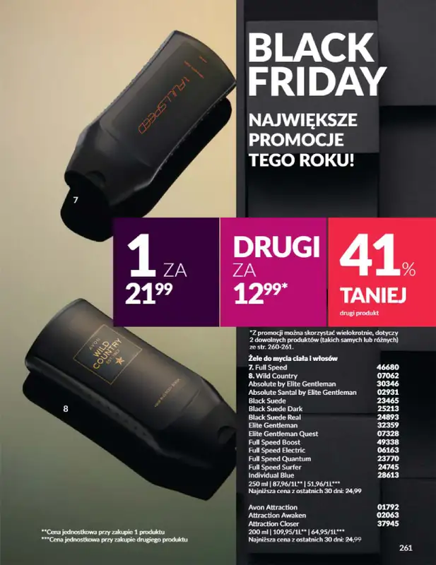 AVON - gazetka promocyjna Katalog listopad 2024 od czwartku 31.10 do soboty 30.11 - strona 261