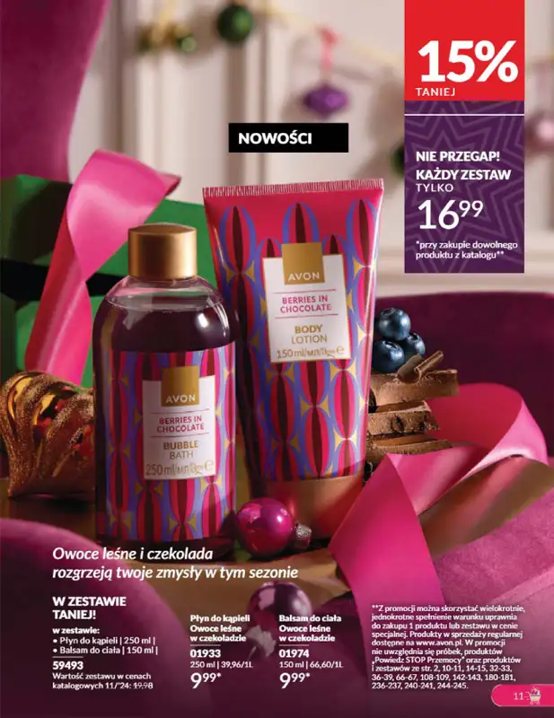 AVON - gazetka promocyjna Katalog listopad 2024 od czwartku 31.10 do soboty 30.11 - strona 11