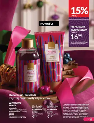 AVON - gazetka promocyjna Katalog listopad 2024 od czwartku 31.10 do soboty 30.11 - strona 11 AVON - gazetka promocyjna Katalog listopad 2024 od czwartku 31.10 do soboty 30.11 - strona 11