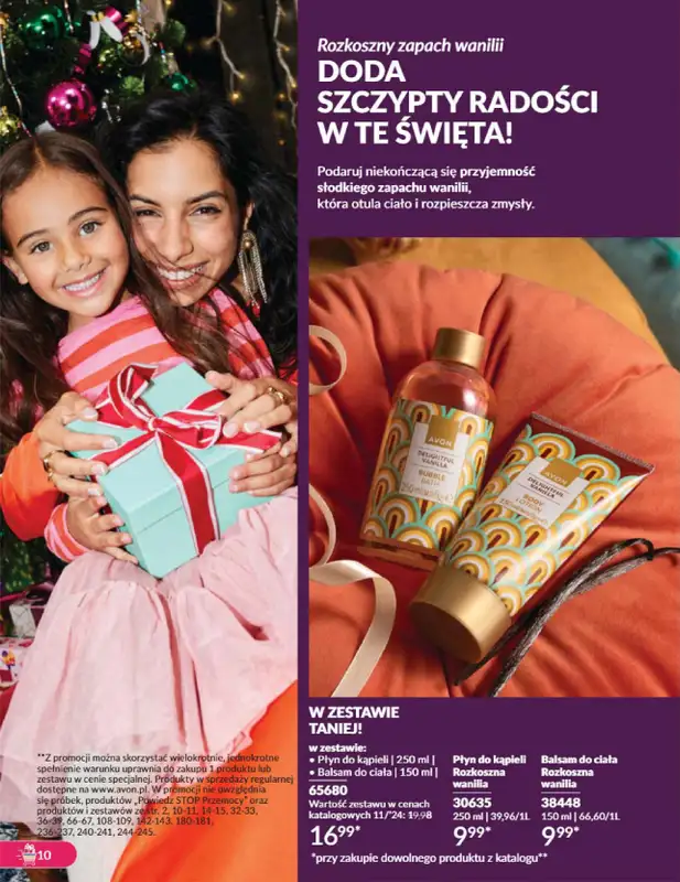 AVON - gazetka promocyjna Katalog listopad 2024 od czwartku 31.10 do soboty 30.11 - strona 10