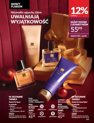AVON - gazetka promocyjna Katalog listopad 2024 od czwartku 31.10 do soboty 30.11 - strona 105 AVON - gazetka promocyjna Katalog listopad 2024 od czwartku 31.10 do soboty 30.11 - strona 105