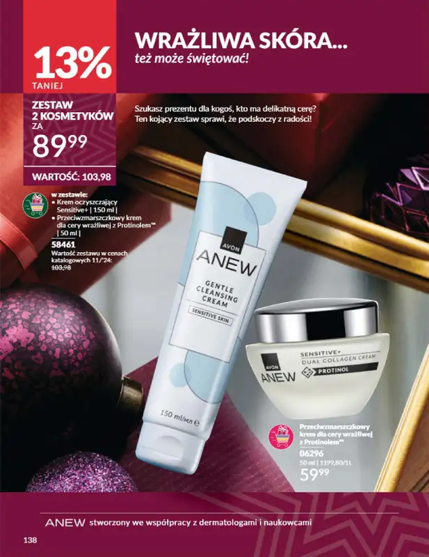 AVON - gazetka promocyjna Katalog listopad 2024 od czwartku 31.10 do soboty 30.11 - strona 138