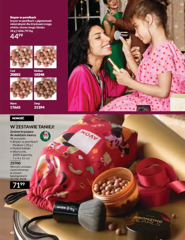 AVON - gazetka promocyjna Katalog listopad 2024 od czwartku 31.10 do soboty 30.11 - strona 40