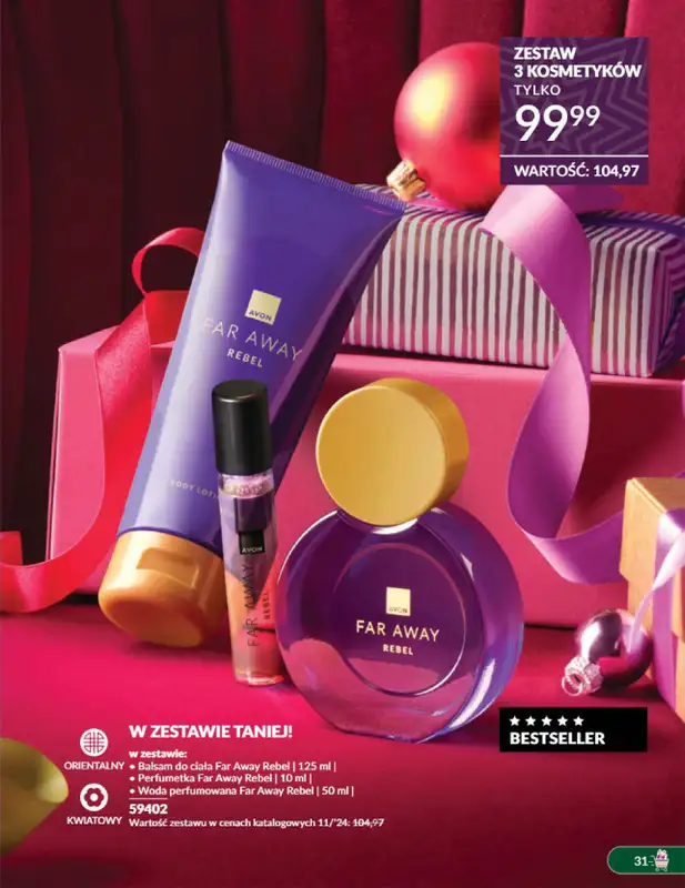 AVON - gazetka promocyjna Katalog listopad 2024 od czwartku 31.10 do soboty 30.11 - strona 31
