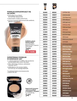 AVON - gazetka promocyjna Katalog listopad 2024 od czwartku 31.10 do soboty 30.11 - strona 71 AVON - gazetka promocyjna Katalog listopad 2024 od czwartku 31.10 do soboty 30.11 - strona 71