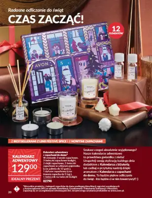 AVON - gazetka promocyjna Katalog listopad 2024 od czwartku 31.10 do soboty 30.11 - strona 20 AVON - gazetka promocyjna Katalog listopad 2024 od czwartku 31.10 do soboty 30.11 - strona 20
