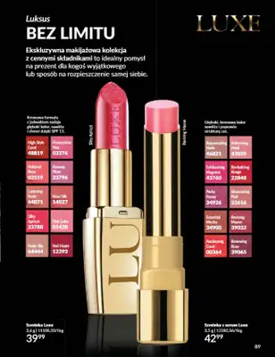 AVON - gazetka promocyjna Katalog listopad 2024 od czwartku 31.10 do soboty 30.11 - strona 89 AVON - gazetka promocyjna Katalog listopad 2024 od czwartku 31.10 do soboty 30.11 - strona 89