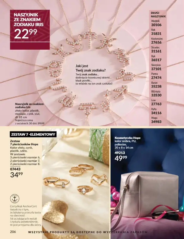 AVON - gazetka promocyjna Katalog listopad 2024 od czwartku 31.10 do soboty 30.11 - strona 206