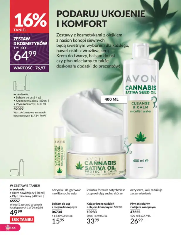 AVON - gazetka promocyjna Katalog listopad 2024 od czwartku 31.10 do soboty 30.11 - strona 144